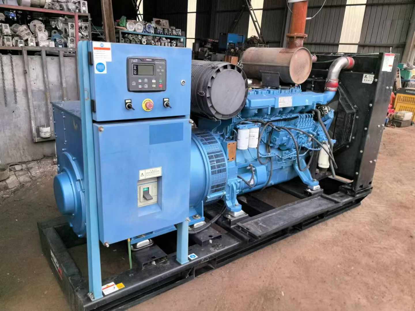 舒兰500kW 柴油发电机组可带动设备功率的计算公式是什么?